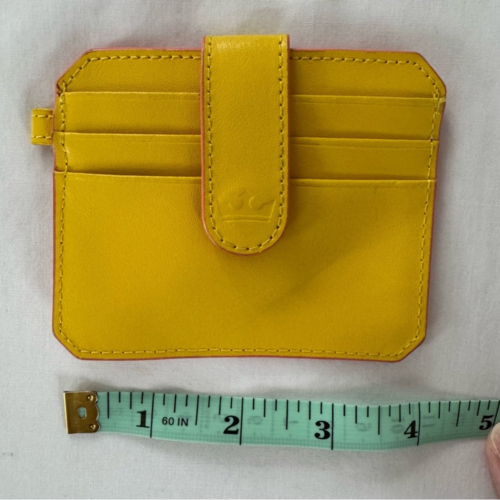 Baekgaard Card Case, Yellow - Picture 2 of 4